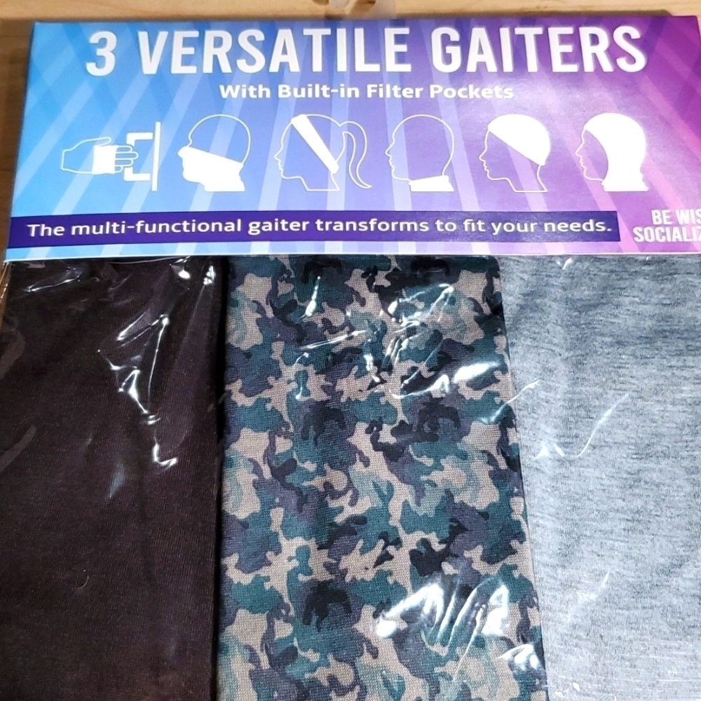 🍋 NWT 3 PIECE SET GAITERS SET